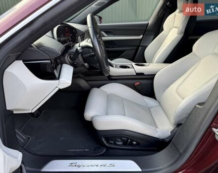 Красный Порше Taycan Cross Turismo, объемом двигателя 0 л и пробегом 106 тыс. км за 57500 $, фото 31 на Automoto.ua