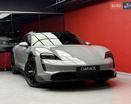 Серый Порше Taycan Cross Turismo, объемом двигателя 0 л и пробегом 29 тыс. км за 83900 $, фото 9 на Automoto.ua