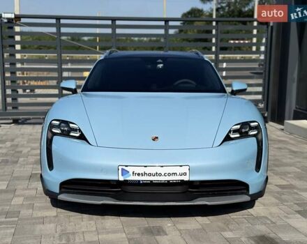 Синий Порше Taycan Cross Turismo, объемом двигателя 0 л и пробегом 57 тыс. км за 65900 $, фото 1 на Automoto.ua
