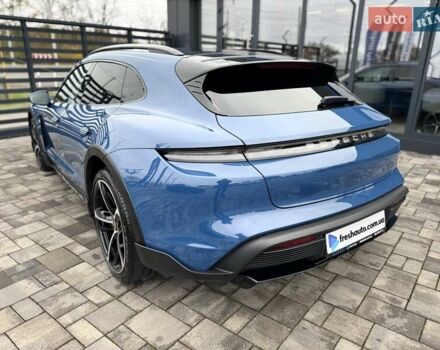 Синий Порше Taycan Cross Turismo, объемом двигателя 0 л и пробегом 17 тыс. км за 80900 $, фото 10 на Automoto.ua