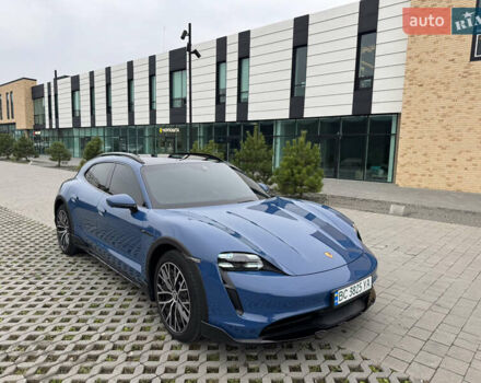Синій Порше Taycan Cross Turismo, об'ємом двигуна 0 л та пробігом 18 тис. км за 83700 $, фото 3 на Automoto.ua