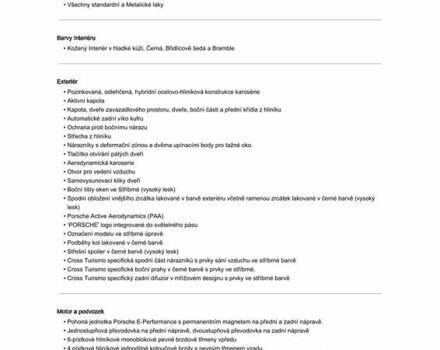 Зеленый Порше Taycan Cross Turismo, объемом двигателя 0 л и пробегом 57 тыс. км за 79990 $, фото 36 на Automoto.ua