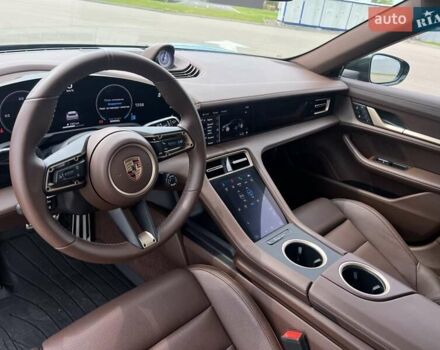Зеленый Порше Taycan Cross Turismo, объемом двигателя 0 л и пробегом 7 тыс. км за 134262 $, фото 3 на Automoto.ua