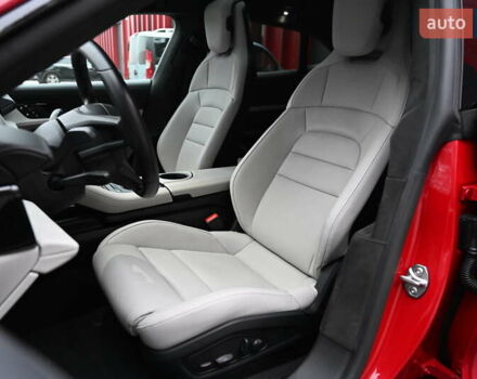 Красный Порше Taycan Sport Turismo, объемом двигателя 0 л и пробегом 34 тыс. км за 84067 $, фото 1 на Automoto.ua