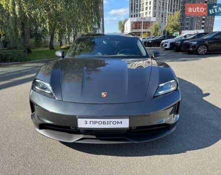 Серый Порше Taycan Sport Turismo, объемом двигателя 0 л и пробегом 15 тыс. км за 89000 $, фото 2 на Automoto.ua