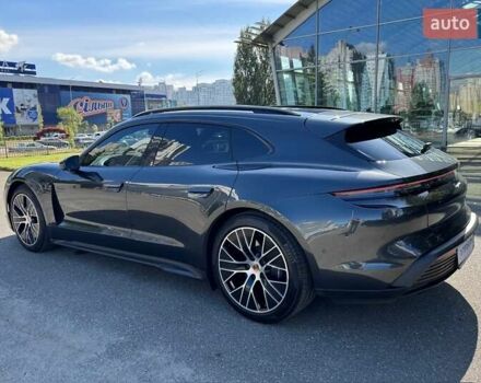 Серый Порше Taycan Sport Turismo, объемом двигателя 0 л и пробегом 15 тыс. км за 89000 $, фото 93 на Automoto.ua