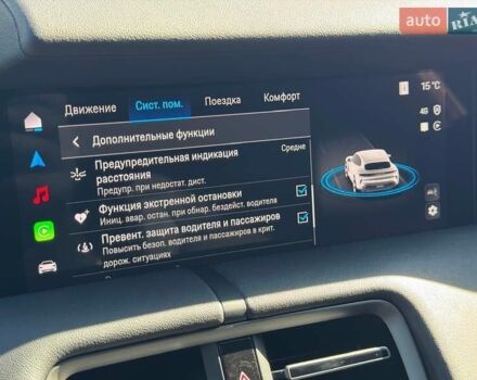 Серый Порше Taycan Sport Turismo, объемом двигателя 0 л и пробегом 15 тыс. км за 89000 $, фото 48 на Automoto.ua