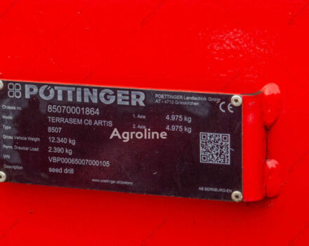 Pottinger Тєррасєм Ц6, об'ємом двигуна 0 л та пробігом 0 тис. км за 7300322 $, фото 14 на Automoto.ua