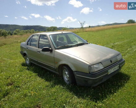 Черный Рено 19, объемом двигателя 1.7 л и пробегом 170 тыс. км за 750 $, фото 1 на Automoto.ua