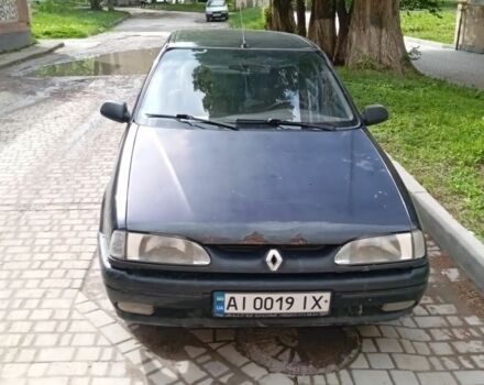Черный Рено 19, объемом двигателя 1.7 л и пробегом 2 тыс. км за 434 $, фото 1 на Automoto.ua