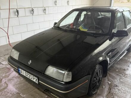 Черный Рено 19, объемом двигателя 1.7 л и пробегом 400 тыс. км за 1302 $, фото 1 на Automoto.ua