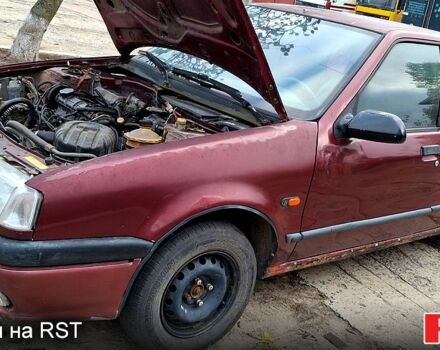 Красный Рено 19, объемом двигателя 1.8 л и пробегом 282 тыс. км за 850 $, фото 1 на Automoto.ua