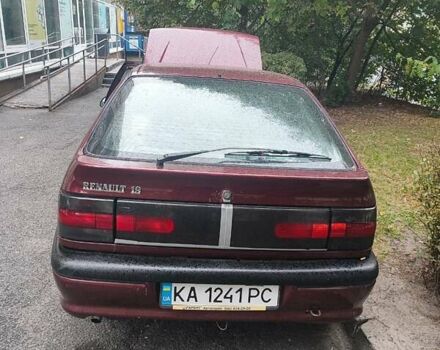 Красный Рено 19, объемом двигателя 1.7 л и пробегом 343 тыс. км за 2100 $, фото 6 на Automoto.ua