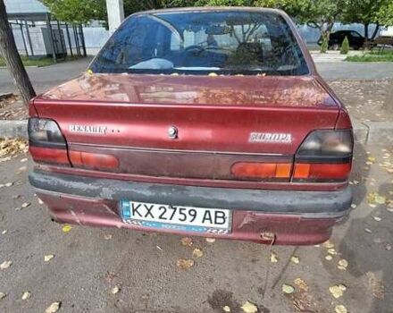 Красный Рено 19, объемом двигателя 1.4 л и пробегом 235 тыс. км за 900 $, фото 1 на Automoto.ua