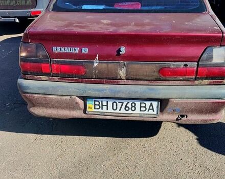 Червоний Рено 19, об'ємом двигуна 1.3 л та пробігом 150 тис. км за 800 $, фото 1 на Automoto.ua