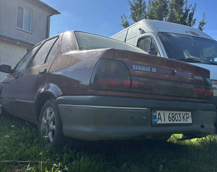 Красный Рено 19, объемом двигателя 1.4 л и пробегом 200 тыс. км за 850 $, фото 2 на Automoto.ua