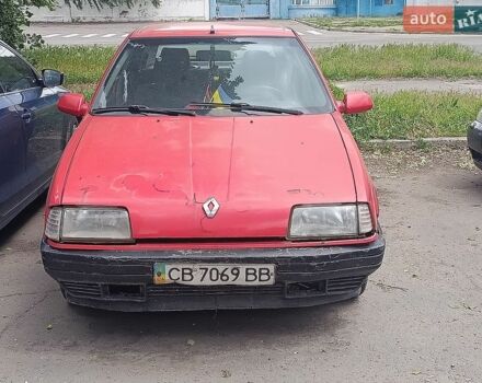 Красный Рено 19, объемом двигателя 1.87 л и пробегом 80 тыс. км за 500 $, фото 1 на Automoto.ua