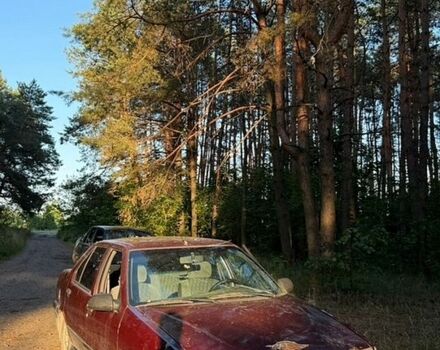 Красный Рено 19, объемом двигателя 1.4 л и пробегом 350 тыс. км за 450 $, фото 1 на Automoto.ua