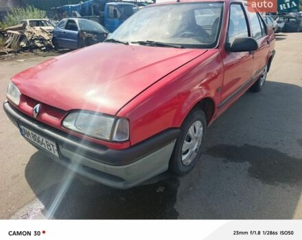Красный Рено 19, объемом двигателя 1.39 л и пробегом 231 тыс. км за 1350 $, фото 1 на Automoto.ua