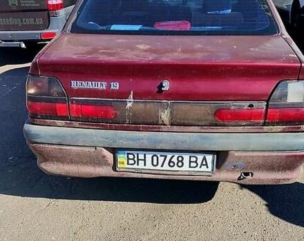 Червоний Рено 19, об'ємом двигуна 1.3 л та пробігом 150 тис. км за 800 $, фото 1 на Automoto.ua