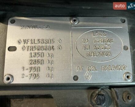 Серый Рено 19, объемом двигателя 1.6 л и пробегом 99 тыс. км за 2900 $, фото 28 на Automoto.ua