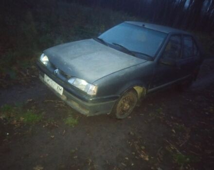 Серый Рено 19, объемом двигателя 1.4 л и пробегом 150 тыс. км за 250 $, фото 1 на Automoto.ua