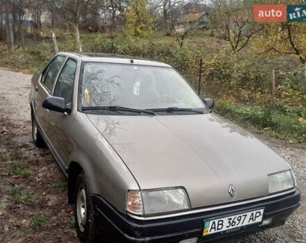 Серый Рено 19, объемом двигателя 1.4 л и пробегом 166 тыс. км за 1000 $, фото 1 на Automoto.ua