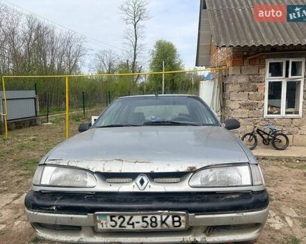 Серый Рено 19, объемом двигателя 1.4 л и пробегом 200 тыс. км за 387 $, фото 1 на Automoto.ua
