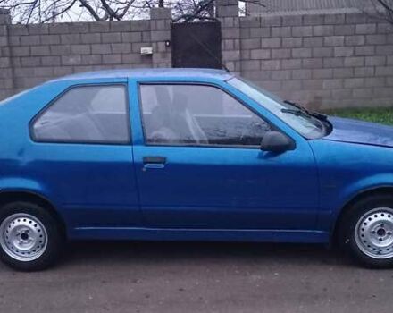 Синий Рено 19, объемом двигателя 1.4 л и пробегом 55 тыс. км за 750 $, фото 4 на Automoto.ua