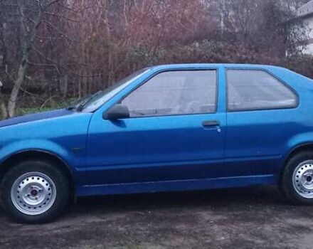 Синий Рено 19, объемом двигателя 1.4 л и пробегом 55 тыс. км за 750 $, фото 1 на Automoto.ua