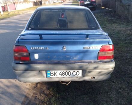 Синий Рено 19, объемом двигателя 0 л и пробегом 350 тыс. км за 1000 $, фото 6 на Automoto.ua