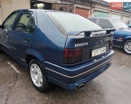 Рено 19 1991 в Днепре (Днепропетровске) на Automoto.ua Синий Рено 19, объемом двигателя 0 л и пробегом 40 тыс. км за 3000 $, фото 1 на Automoto.ua