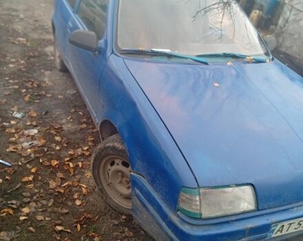 Синий Рено 19, объемом двигателя 1.4 л и пробегом 160 тыс. км за 350 $, фото 1 на Automoto.ua