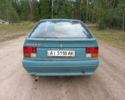 Рено 19 1994 в Житомире на Automoto.ua Синий Рено 19, объемом двигателя 1.41 л и пробегом 250 тыс. км за 750 $, фото 5 на Automoto.ua