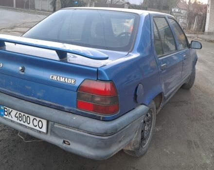 Синий Рено 19, объемом двигателя 1.7 л и пробегом 294 тыс. км за 650 $, фото 5 на Automoto.ua