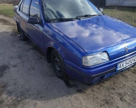 Синій Рено 19, об'ємом двигуна 1.72 л та пробігом 200 тис. км за 1600 $, фото 2 на Automoto.ua