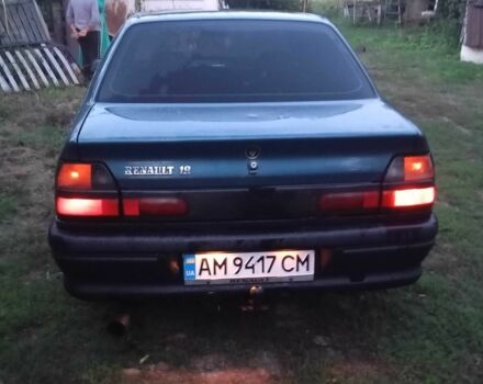 Синий Рено 19, объемом двигателя 1.4 л и пробегом 374 тыс. км за 710 $, фото 11 на Automoto.ua