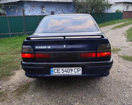 Синий Рено 19, объемом двигателя 1.7 л и пробегом 220 тыс. км за 1050 $, фото 8 на Automoto.ua