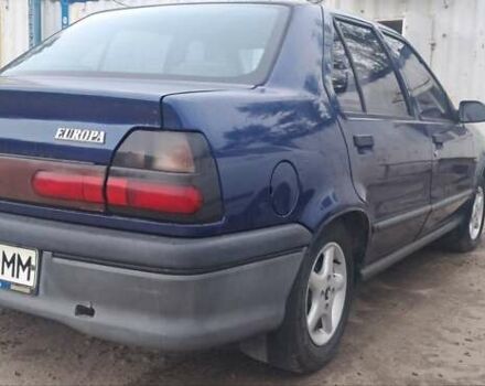 Синий Рено 19, объемом двигателя 1.4 л и пробегом 137 тыс. км за 1000 $, фото 2 на Automoto.ua