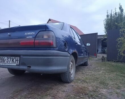 Синій Рено 19, об'ємом двигуна 1 л та пробігом 1000 тис. км за 600 $, фото 1 на Automoto.ua