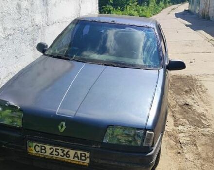 Синий Рено 19, объемом двигателя 0 л и пробегом 318 тыс. км за 400 $, фото 1 на Automoto.ua