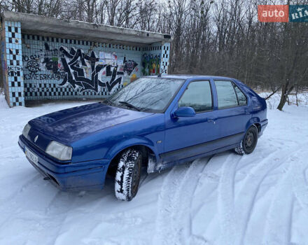 Синій Рено 19, об'ємом двигуна 1.7 л та пробігом 250 тис. км за 1600 $, фото 1 на Automoto.ua
