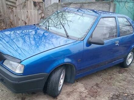 Синий Рено 19, объемом двигателя 1.4 л и пробегом 55 тыс. км за 750 $, фото 1 на Automoto.ua