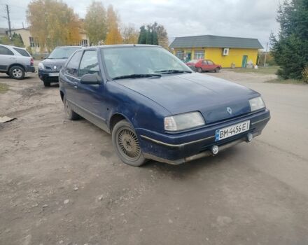 Синий Рено 19, объемом двигателя 1.4 л и пробегом 368 тыс. км за 900 $, фото 1 на Automoto.ua