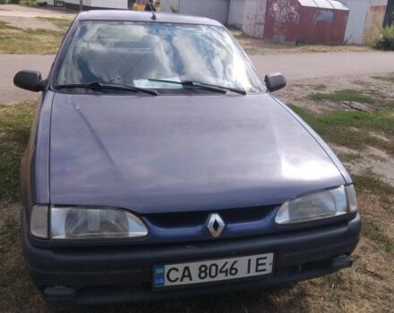 Синий Рено 19, объемом двигателя 1.7 л и пробегом 395 тыс. км за 1300 $, фото 1 на Automoto.ua