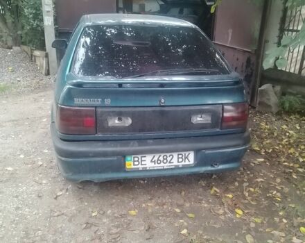 Синій Рено 19, об'ємом двигуна 1.4 л та пробігом 324 тис. км за 623 $, фото 1 на Automoto.ua