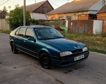 Синий Рено 19, объемом двигателя 1.4 л и пробегом 165 тыс. км за 350 $, фото 1 на Automoto.ua