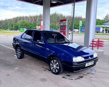 Синий Рено 19, объемом двигателя 1.4 л и пробегом 263 тыс. км за 500 $, фото 1 на Automoto.ua