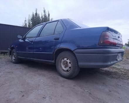 Синий Рено 19, объемом двигателя 1 л и пробегом 1000 тыс. км за 600 $, фото 1 на Automoto.ua