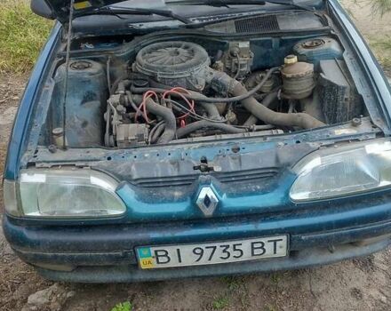 Зеленый Рено 19, объемом двигателя 1.39 л и пробегом 202 тыс. км за 1200 $, фото 18 на Automoto.ua